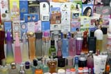 Cosmetics and breast firming gel for sale at Gim Yong market - Click for larger image Cosmetics and breast firming gel for sale at Gim Yong market - Click for larger image