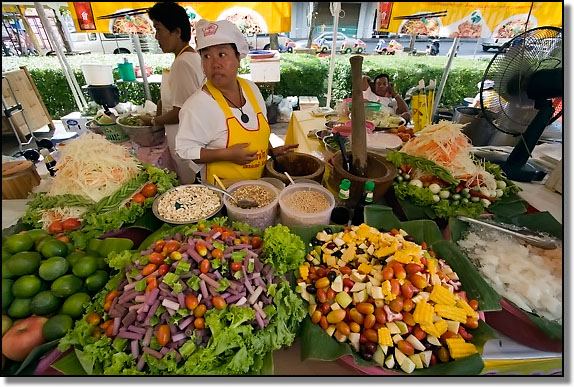 Vegetarian festival in Hat Yai, Thailand