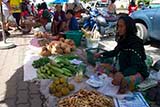 Fruit and vegetables for sale at Songkhla Sunday Market - Click for larger image Fruit and vegetables for sale at Songkhla Sunday Market - Click for larger image